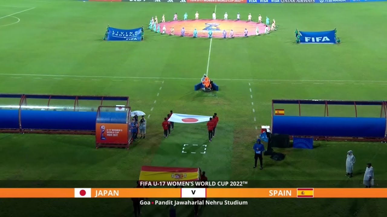 FIFA U-17 Women's World Cup: Quarter-Final Highlights - Japan v Spain background