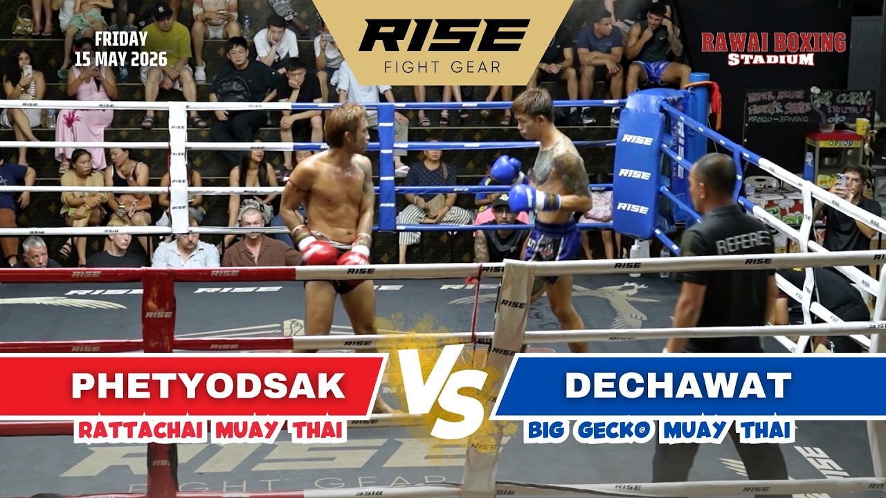 πΉπ Thailand vs Thailand πΉπ | PHETYODSAK (Rattachai Muay Thai) vs DECHAWAT (Big Gecko Muay Thai) background