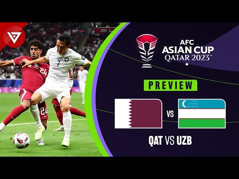 🔴 QATAR vs UZBEKISTAN - AFC Asian Cup 2023 Quarter-Finals Preview✅️ Highlights❎️ backdrop