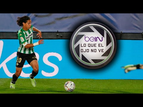 Lo que el ojo no ve: Diego Lainez frente al Real Madrid background