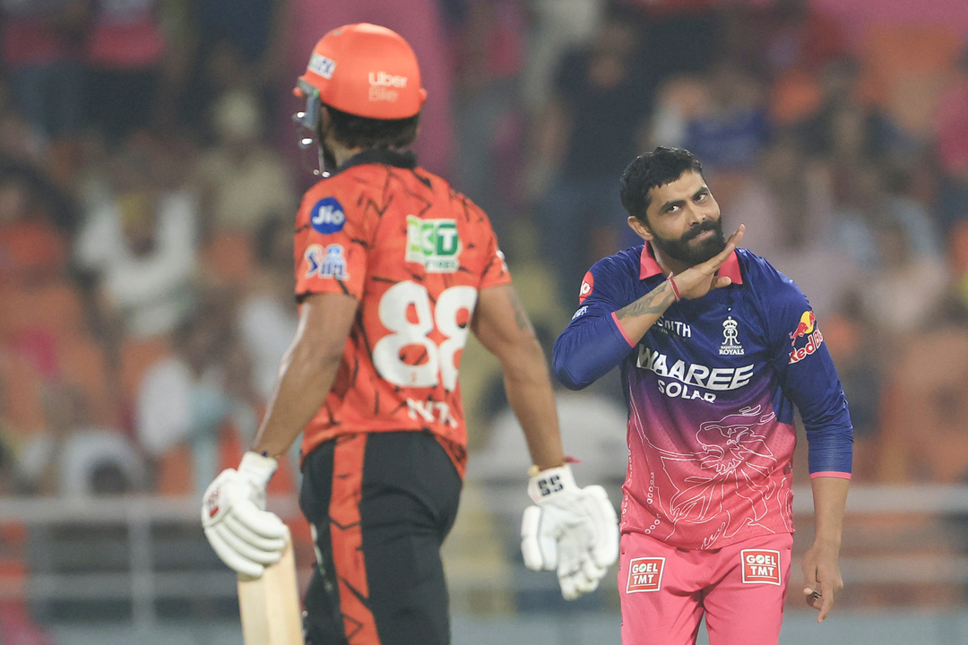 Come for Wickets, Stay for Celebration: Jadeja Style background