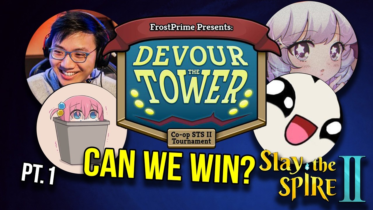 We Entered FrostPrime's Slay the Spire 2 Co-Op Tournament! (Devour The Tower Pt. 1)