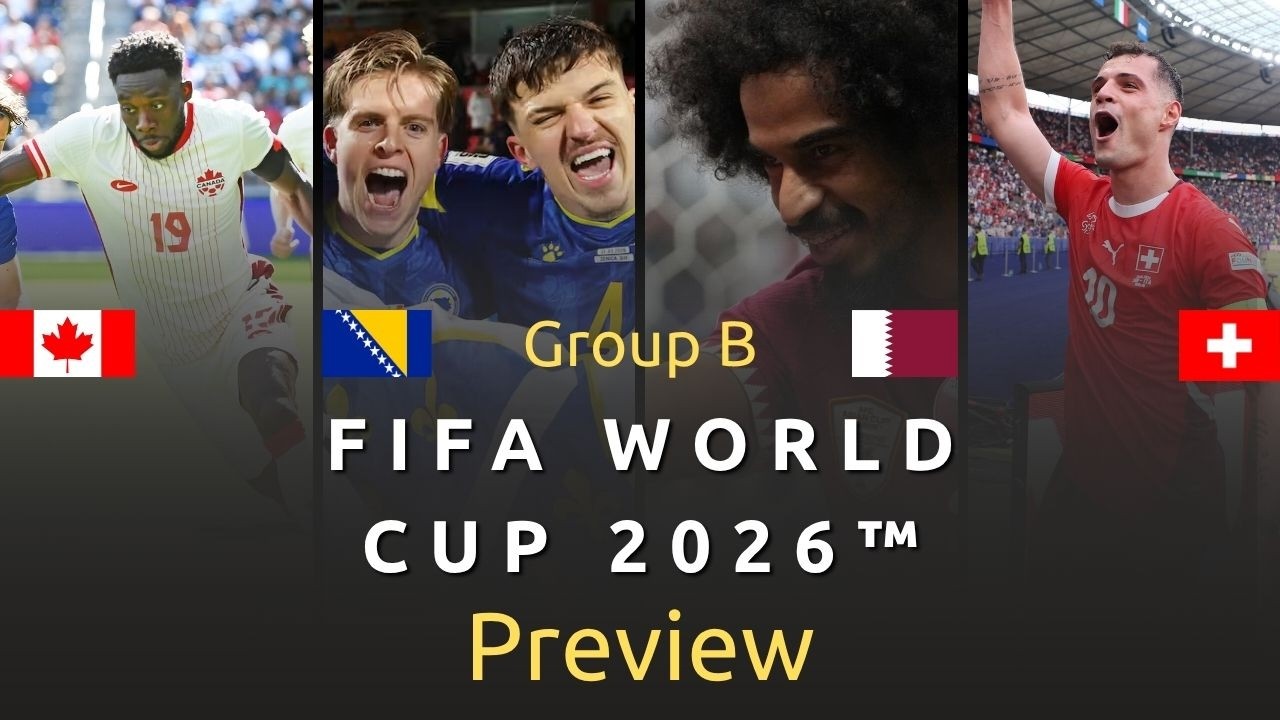 Hosts with the most?!? | FIFA World Cup 2026 Group B Preview | The Greatest Show on Earth background
