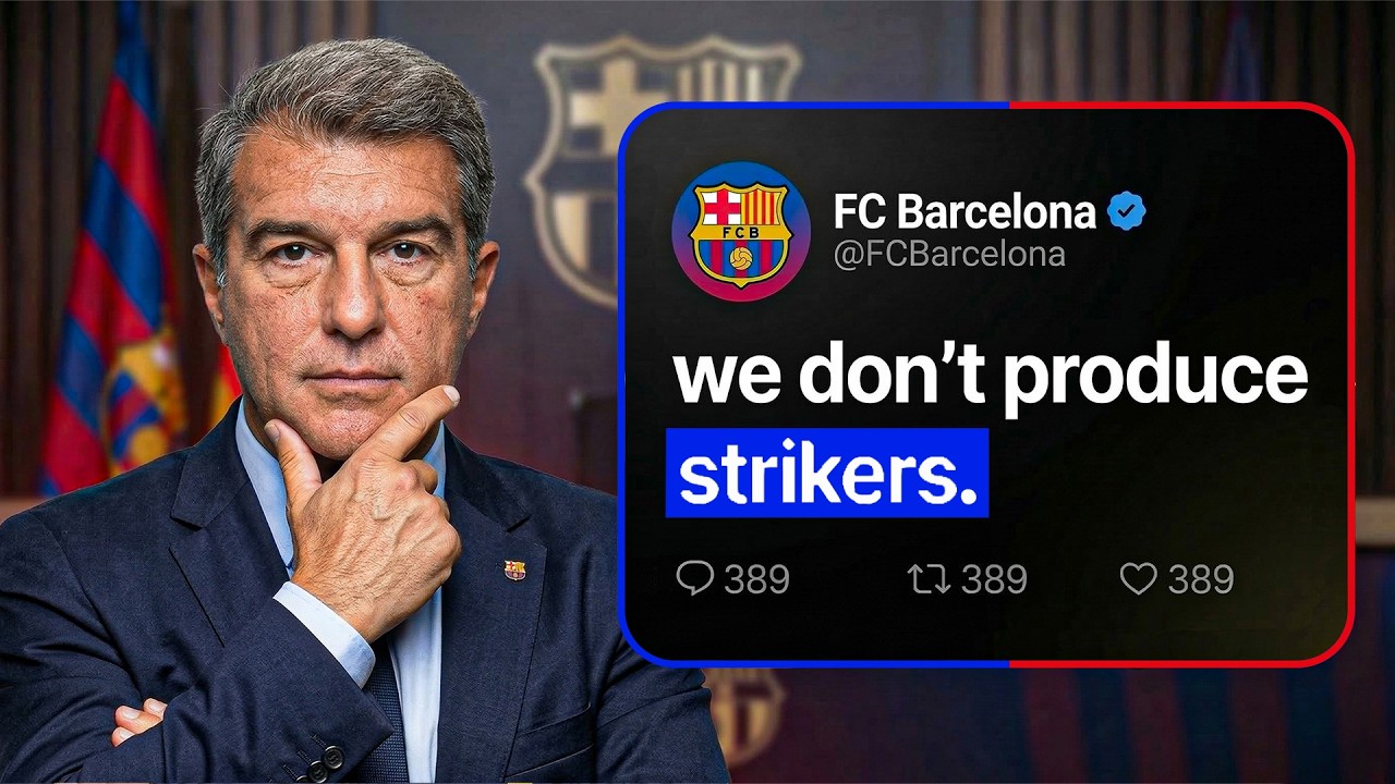 Why La Masia Produces 0 Strikers