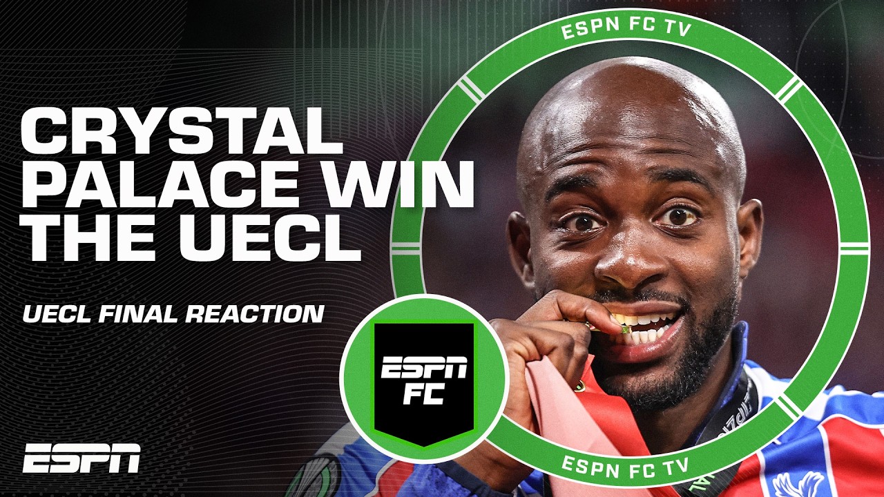 REACTION to Crystal Palace winning the UEFA Conference League π | ESPN FC