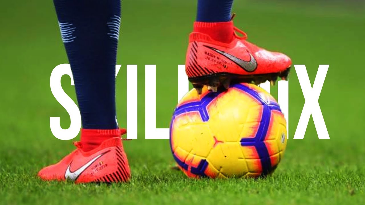 Crazy Football Skills 2019 - Skill Mix #4 | HD background