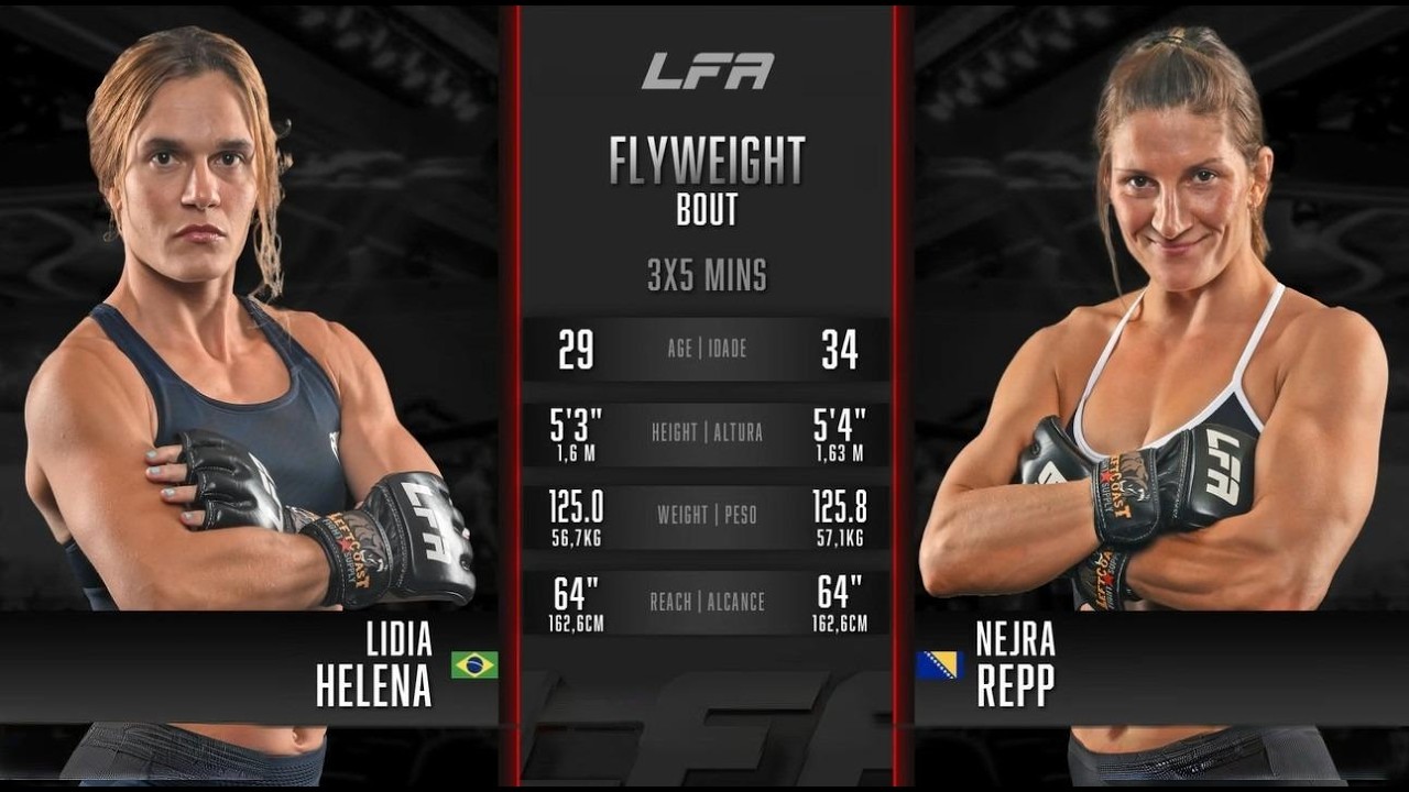 Nejra Repp vs Lídia Helena | Full World Title Fight | | LFA Fights 2026-05-28 07:40 background