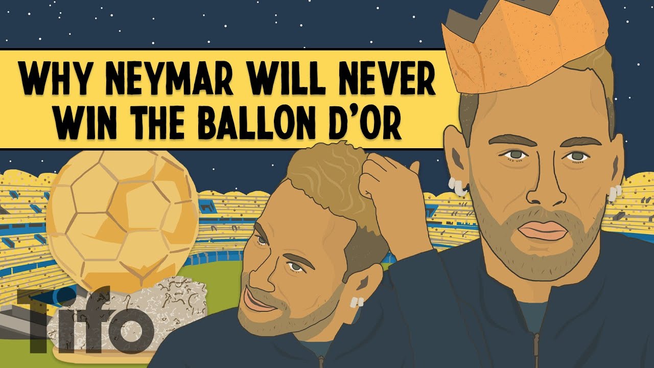 Why Neymar will never win the Ballon d'Or background