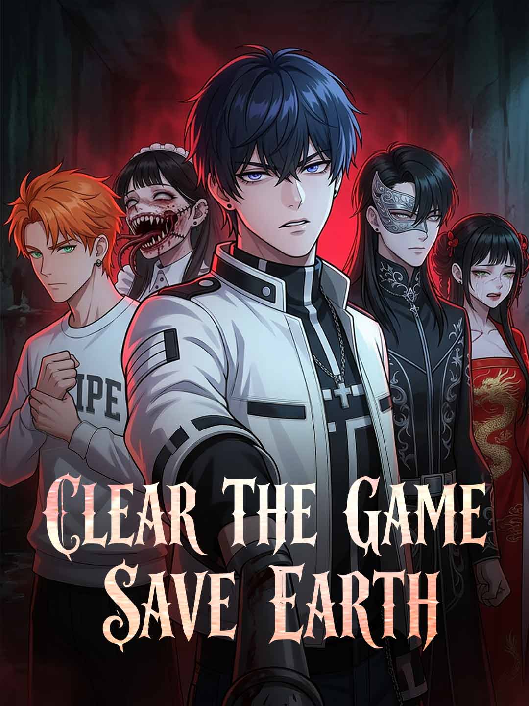 Clear the Game, Save Earth (English-dubbed) poster - similar to Ctrl+Z, Plot on Fleek