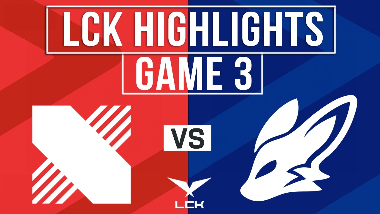 KRX vs BFX Highlights Game 3 | LCK 2026 | Kiwoom DRX vs BNK FEARX