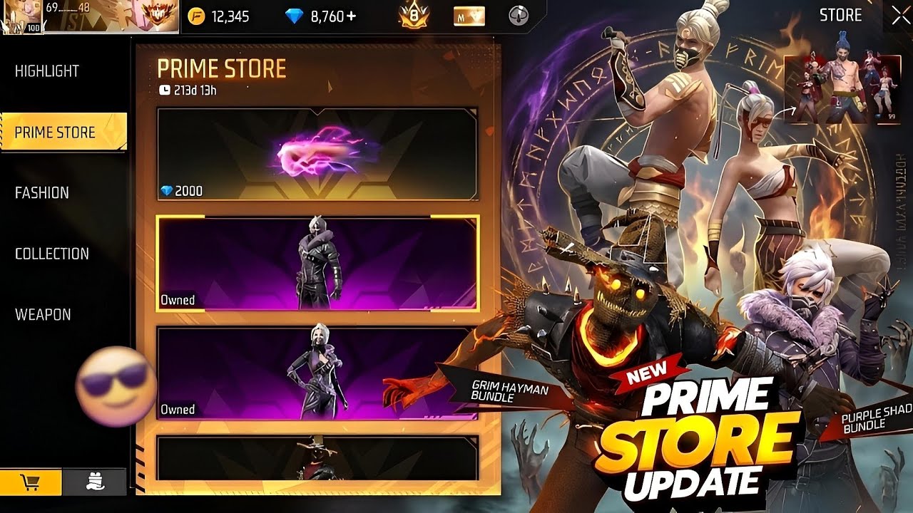 Next Prime Store Update 🤯June 2026 l Golden Shade Bundle Return l Free Fire New Event l Ff New Event
