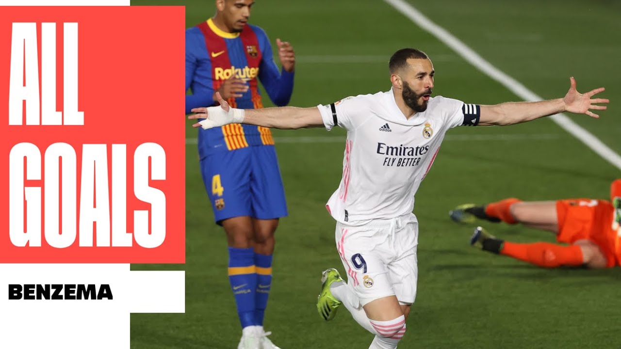 TODOS los GOLES de KARIM BENZEMA en LALIGA background
