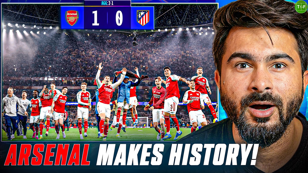 ARSENAL INTO THE CHAMPIONS LEAGUE FINAL!!