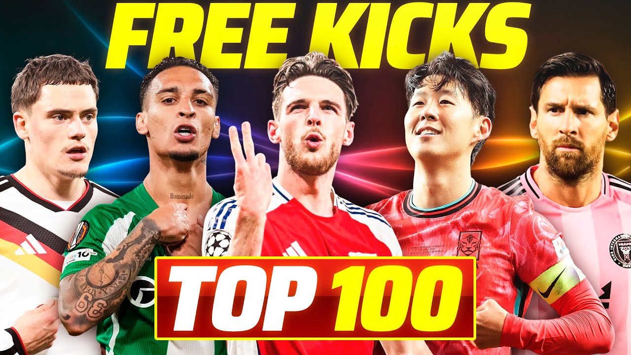 100 Best Free Kicks Of 2025 background