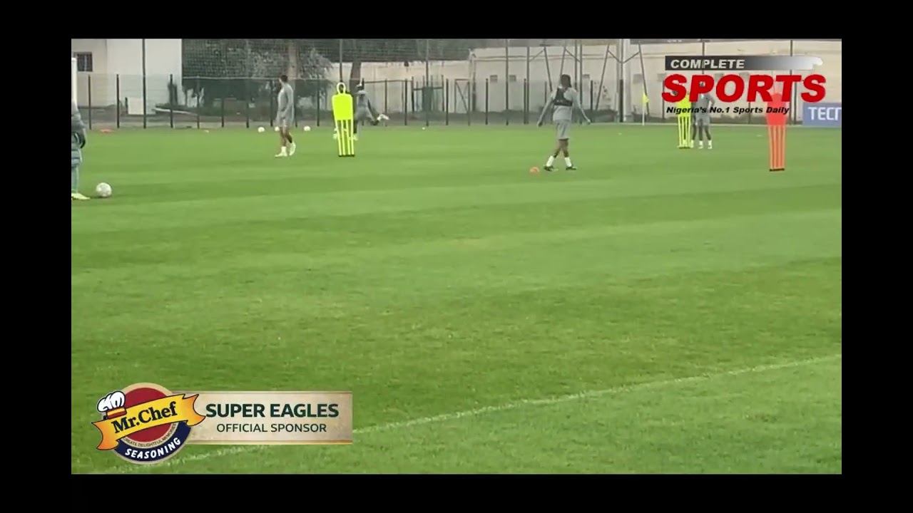 Super Eagles Shape Up With ‘Rondo’ - Super Eagles Secret Training Game Revealed!