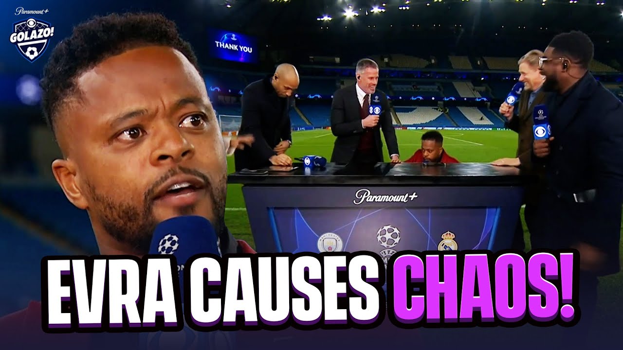 Patrice Evra GATECRASHES our UCL broadcast and causes CHAOS! đ
| CBS Sports Golazo background
