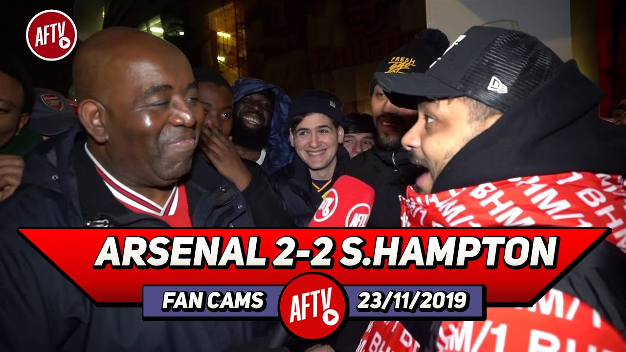 Arsenal 2-2 Southampton | Even The Players Want Emery Out Now He's Poison!! (Troopz) background