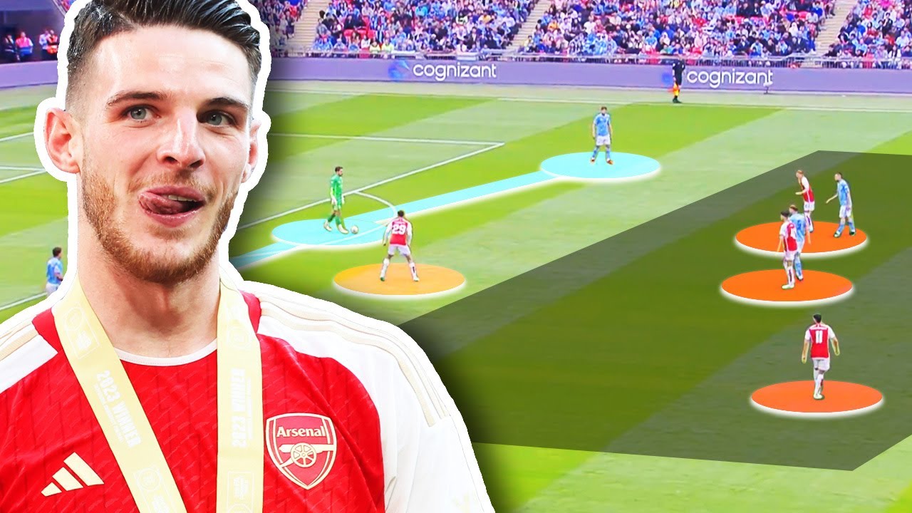 The GENIUS Way Arsenal Dominated Man City In The Community Shield background
