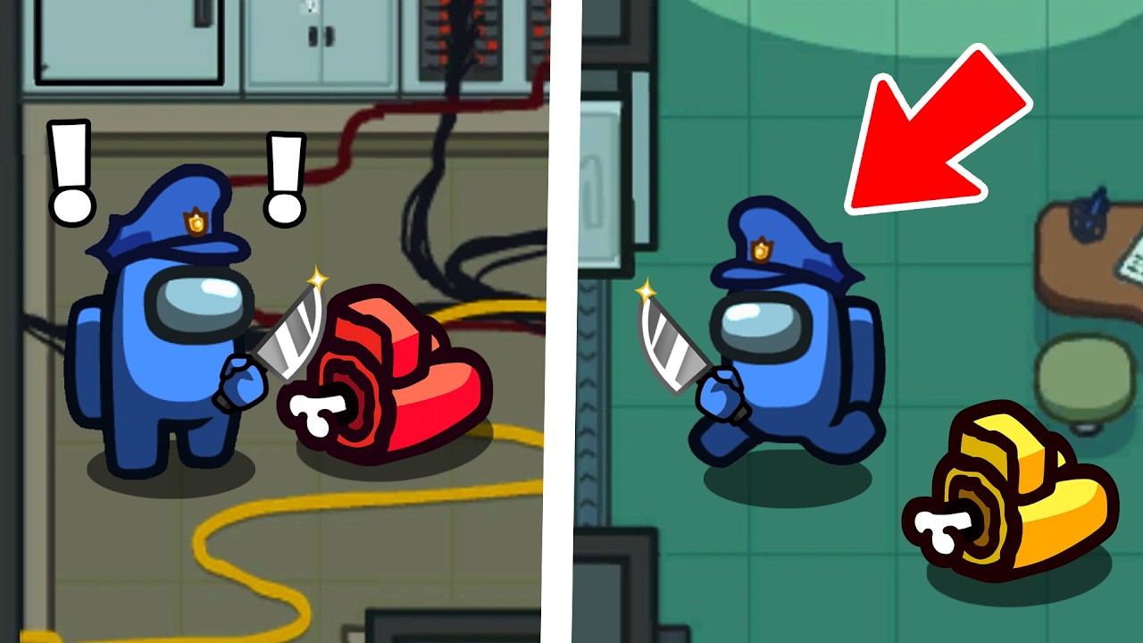 Among Us But You Can Only Kill ONCE PER ROOM... background