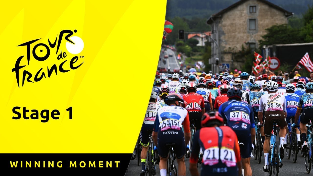 Bold attack! | Stage 1 Tour de France 2024 Highlights background