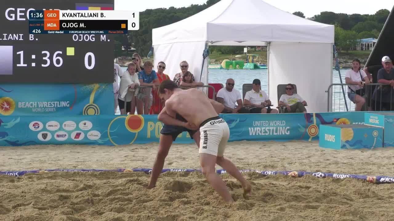 Bohdan KVANTALIANI (GEO) vs. Mihail OJOG (MDA) • Gold Medal • Men's BW 70Kg