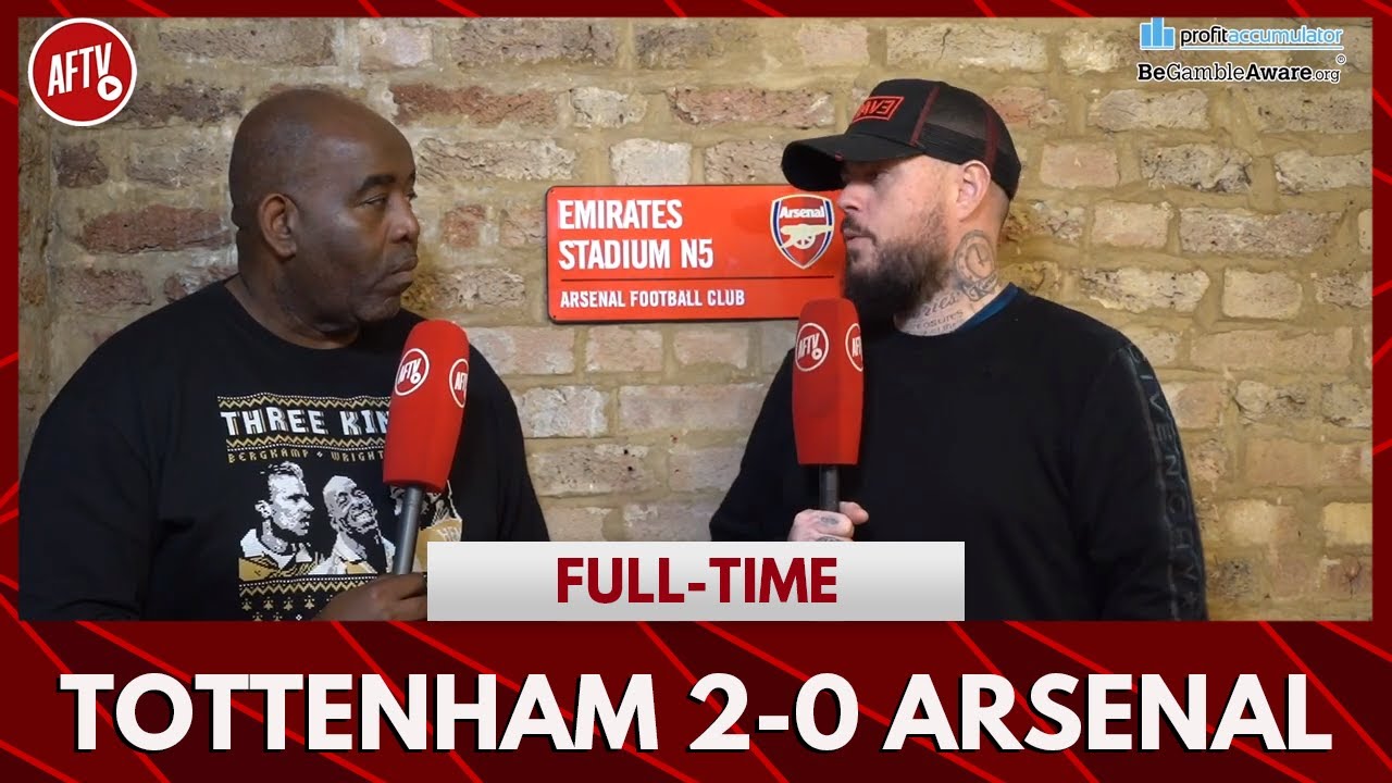 Tottenham 2-0 Arsenal | Bellerin Can’t Even Take A Throw! (Angry DT) background