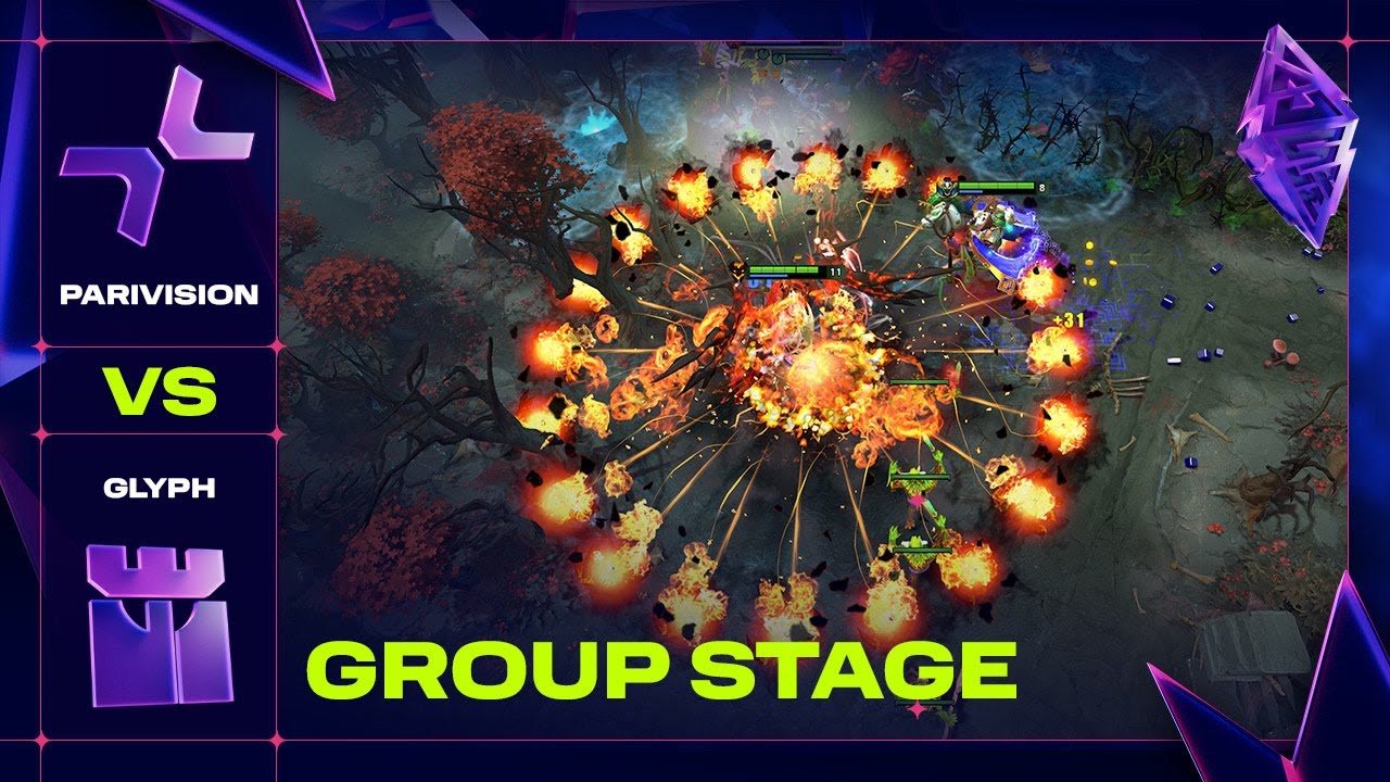 GLYPH vs PARIVISION - Official Highlights - BLAST Slam VII Dota 2