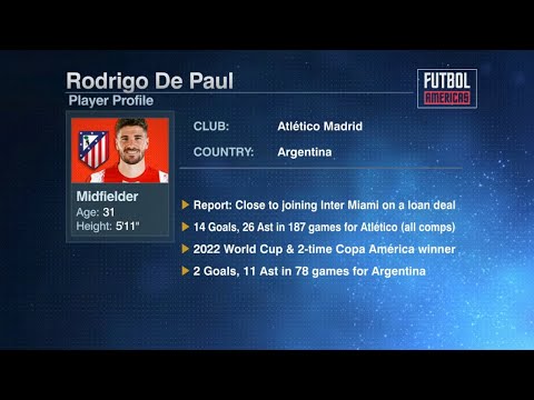 Rodrigo De Paul joining Messi in Miami will hurt Argentina? #messi #depaul backdrop
