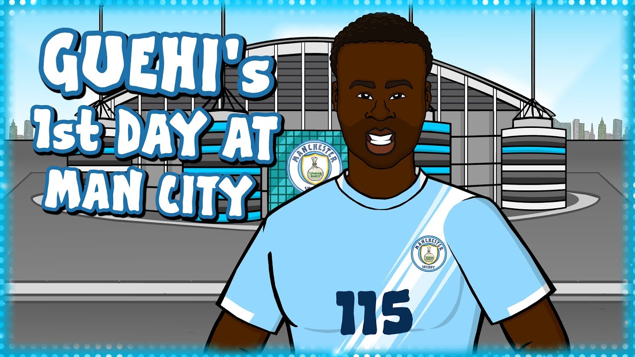 MARC GUEHI'S 1st DAY AT LI- MANCHESTER CITY🔵 background
