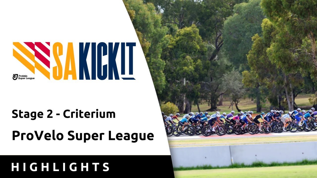 SA Kick It, Criterium | Highlights | ProVelo Super League 2026