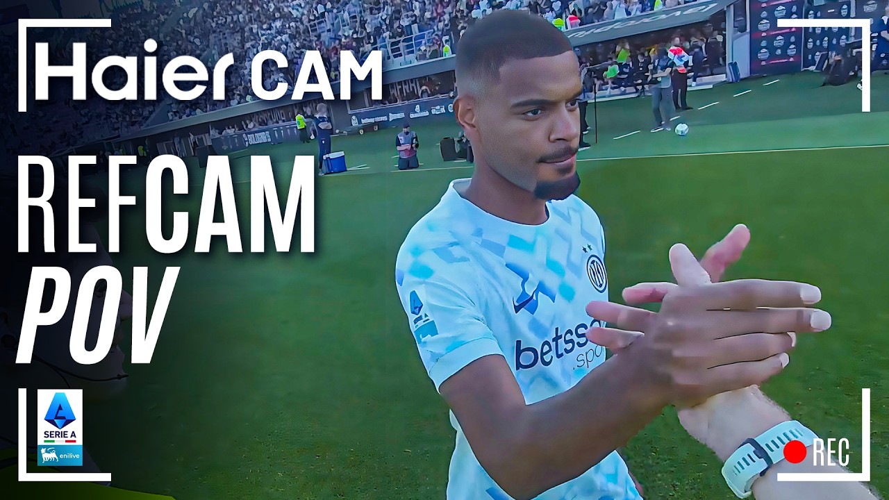 HAIER CAM | REF CAM POV: You Are The Referee in Bologna-Inter | Serie A 2025/26