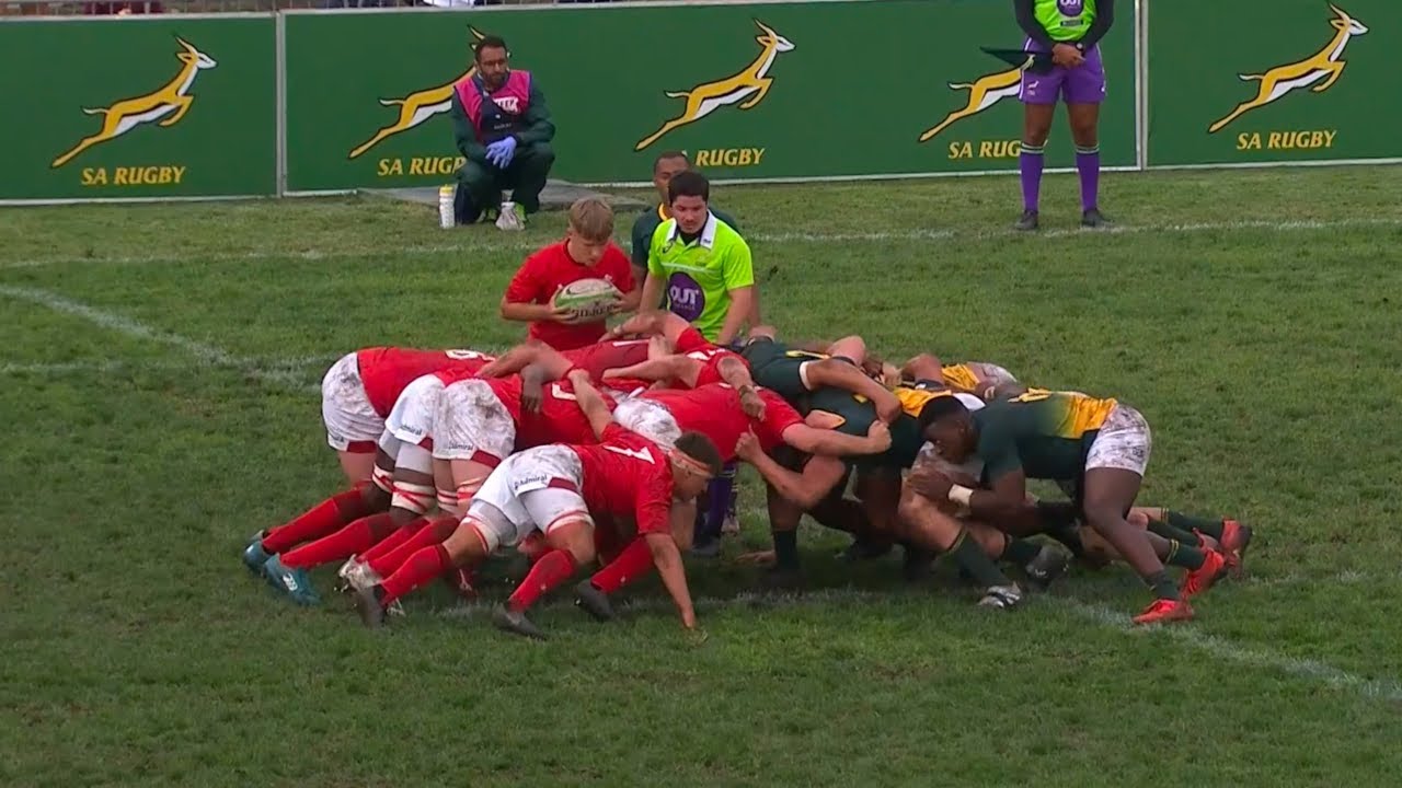 U18 Rugby | SA Schools vs Wales | Highlights