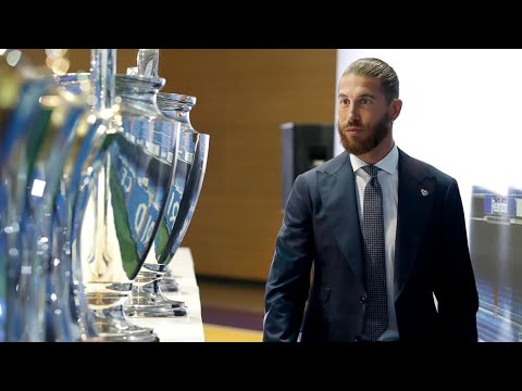 Entre lágrimas salió Sergio Ramos del Real Madrid