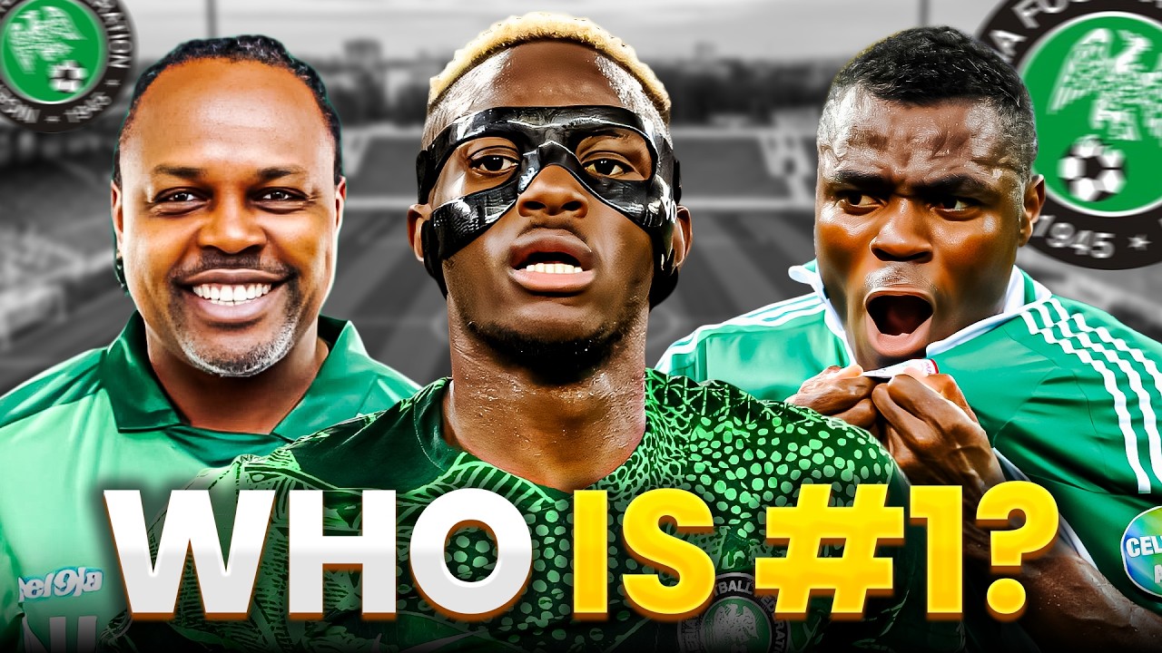 Top 7 Super Eagles Number 9s In Modern AFCON History Osimhen, Ighalo, Aghahowa & More