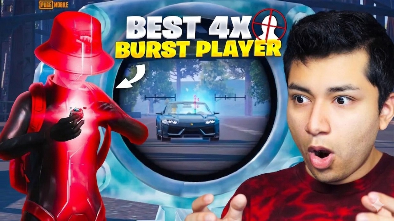 ROLEX REACTS to WORLD'S BEST 4x BURST SPRAY PLAYER | PUBG MOBILE | BGMI