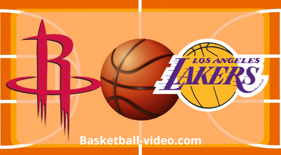 Houston Rockets vs. Los Angeles Lakers - Game 5 - Full Game Replay - NBA Playoffs - April 29, 2026 background