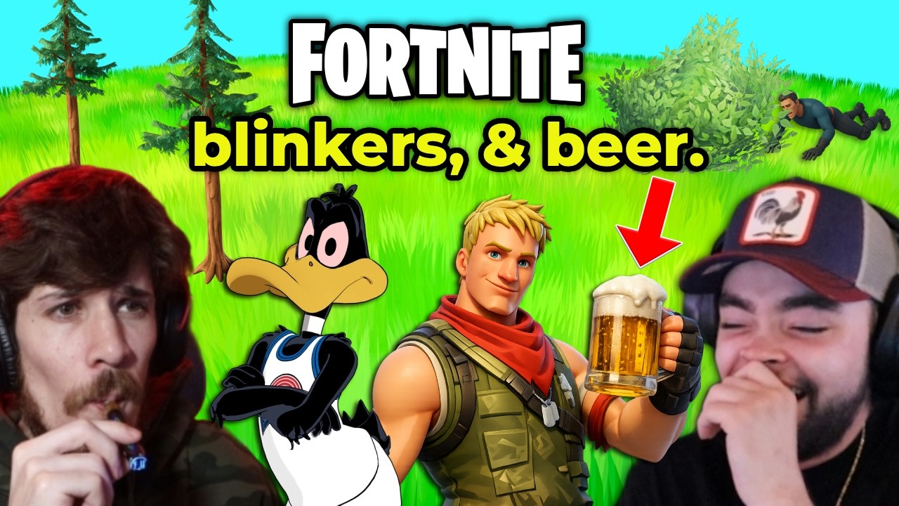 Fortnite but WE'RE CROSS F*DED
