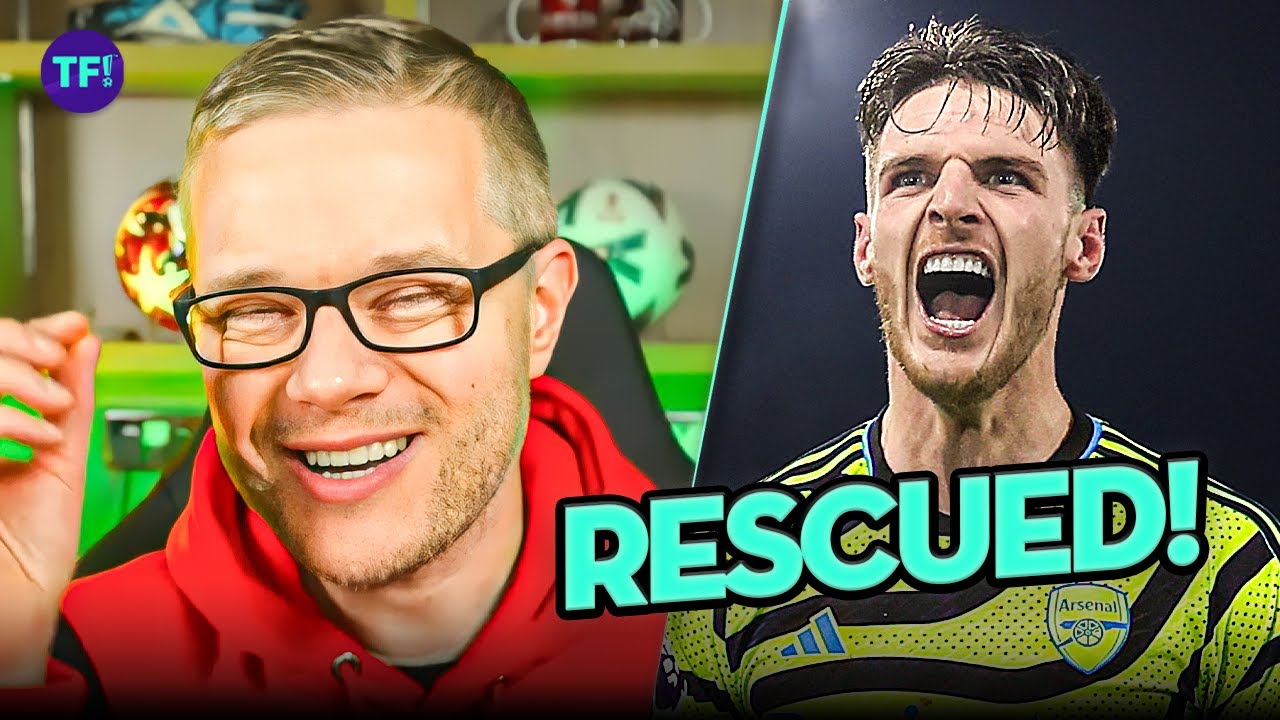 RICE GOAL RESCUES ARSENAL! background