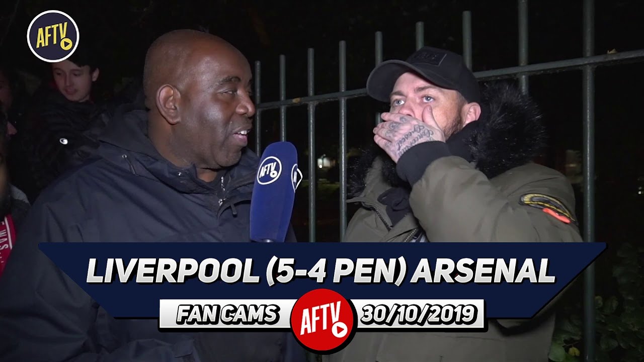 Liverpool (5-4 Pens) Arsenal | Holding Was Dreadful! I'm Embarrassed By Our Defending! (DT) background