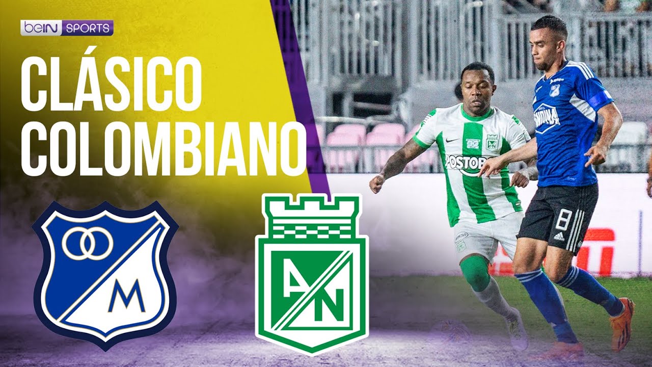 Millonarios vs Atlético Nacional | CLÁSICO COLOMBIANO HIGHLIGHTS | 07/08/2023 | beIN SPORTS USA backdrop