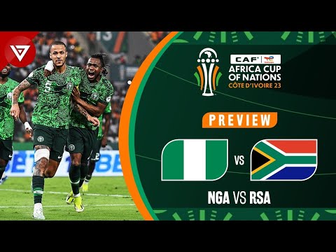🔴 NIGERIA vs SOUTH AFRICA - Africa Cup of Nations 2023 Semi-Finals Preview✅️ Highlights❎️ background