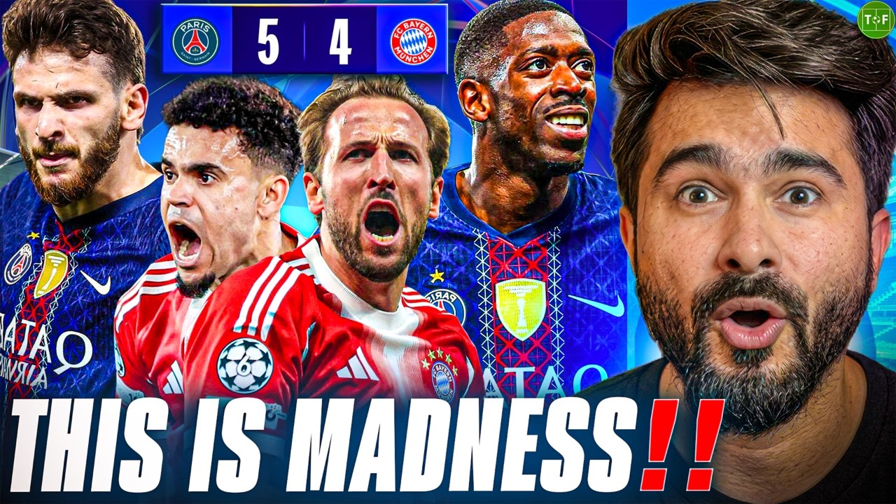 BEST GAME IN FOOTBALL? PSG 5-4 BAYERN MUNICH