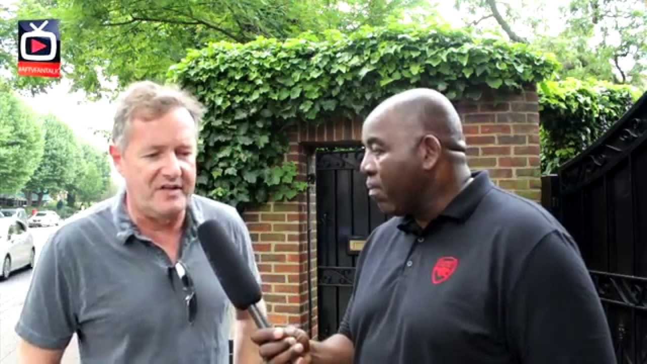 Piers Morgan Interview Pt 1 - Sorry Thierry But Bergkamp Is The Best Ever Arsenal Player !!! background