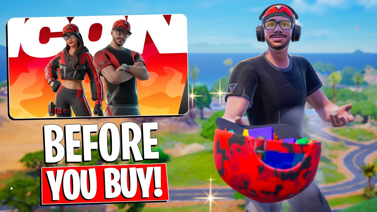 TYPICAL GAMER Joins The ICON SERIES! (Fortnite) background