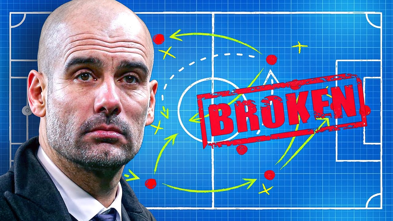 Why Guardiola's Tactics Are Self Destructing | Tactical Analysis backdrop