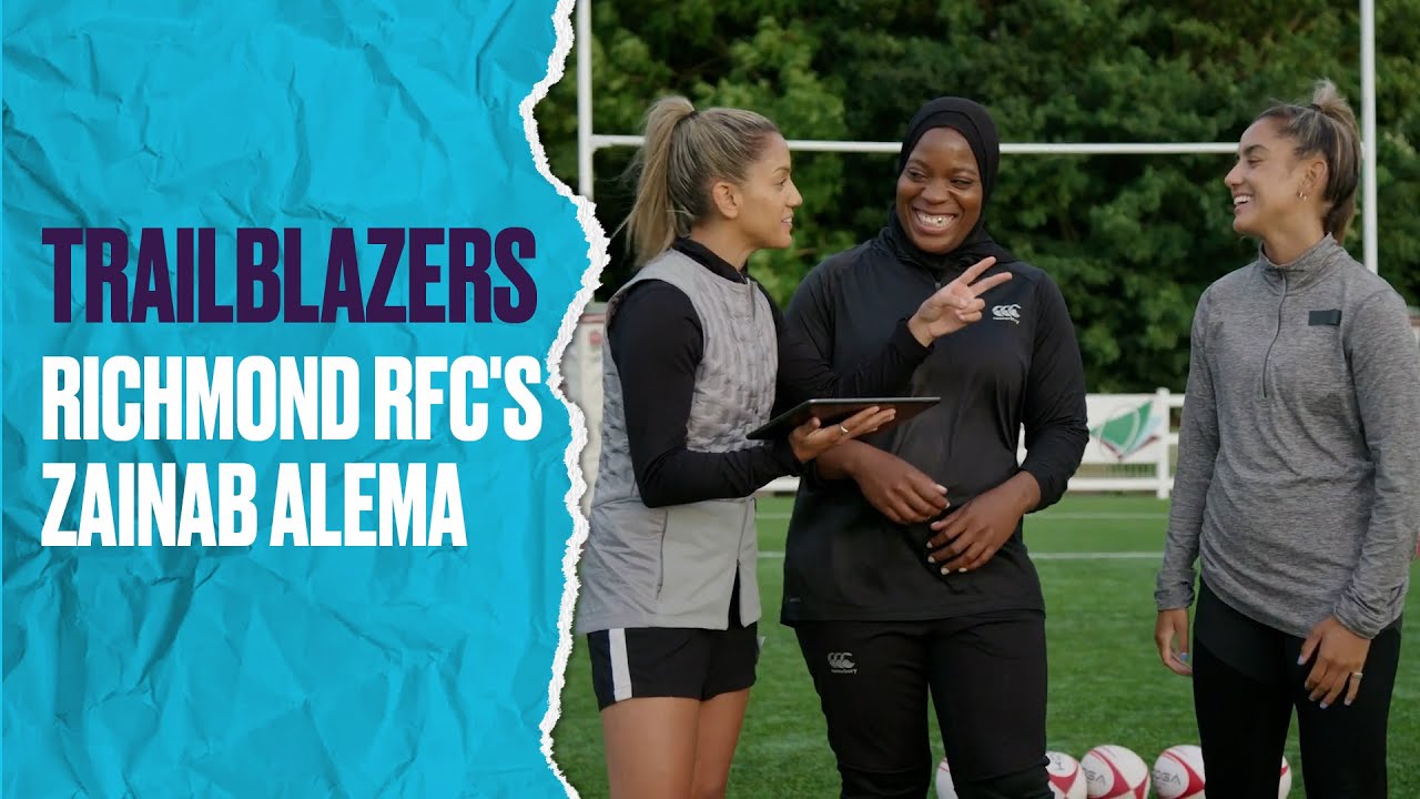 EURO22 FINAL! The Kmita twins meet Rugby player Zainab “Bulldozer” Alema! ► Trailblazers Episode 03 backdrop