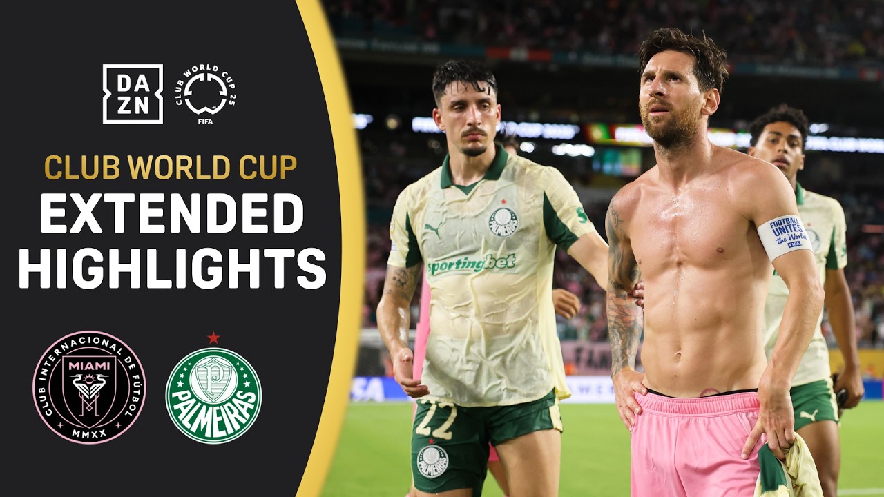 Inter Miami Vs. Palmeiras | FIFA Club World Cup Extended Highlights background