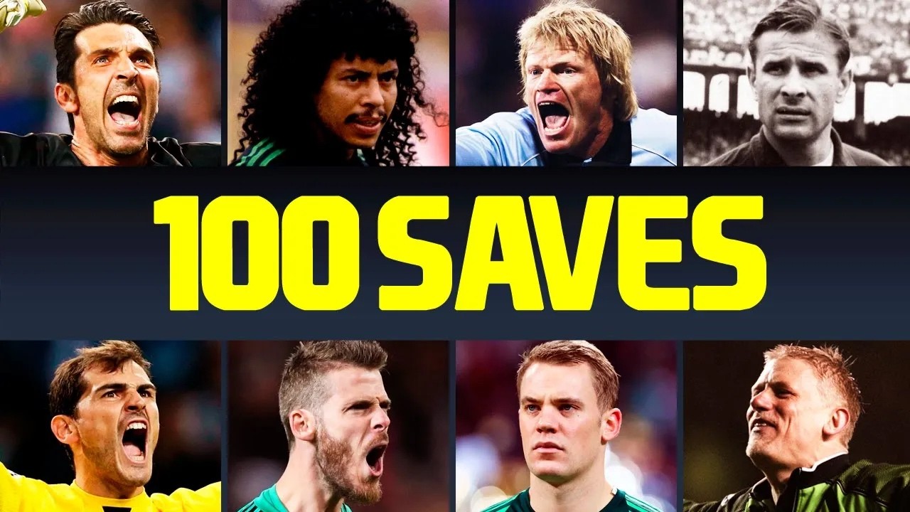 100 Greatest Goalkeeper Saves In Football History background