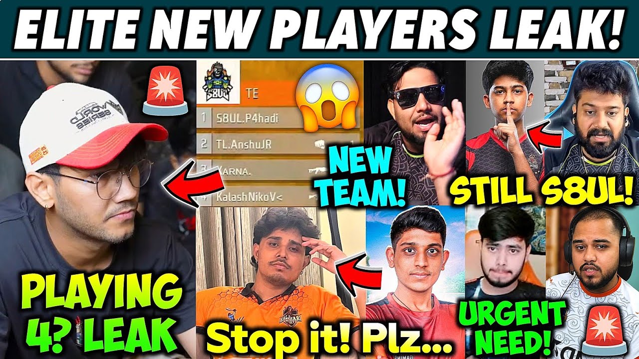 Elite Playing 4 Leak? - New Player 🤯, TG Mafia Live Request! 🙏, Rocky Bhai on Wota😳, Jonty on Elite🔥 background