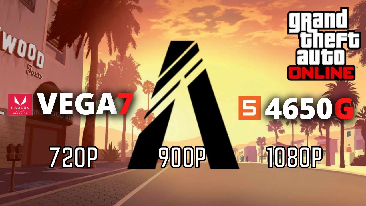 GTA V FiveM RP | VEGA 7 OC RYZEN 5 4650G\4600G 16Gb Ram background